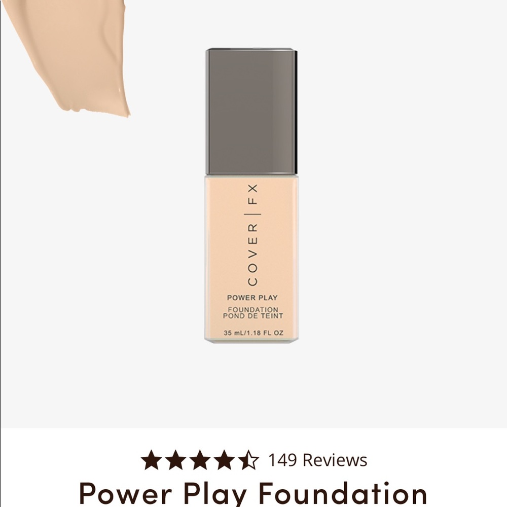 Cover FX power play foundation